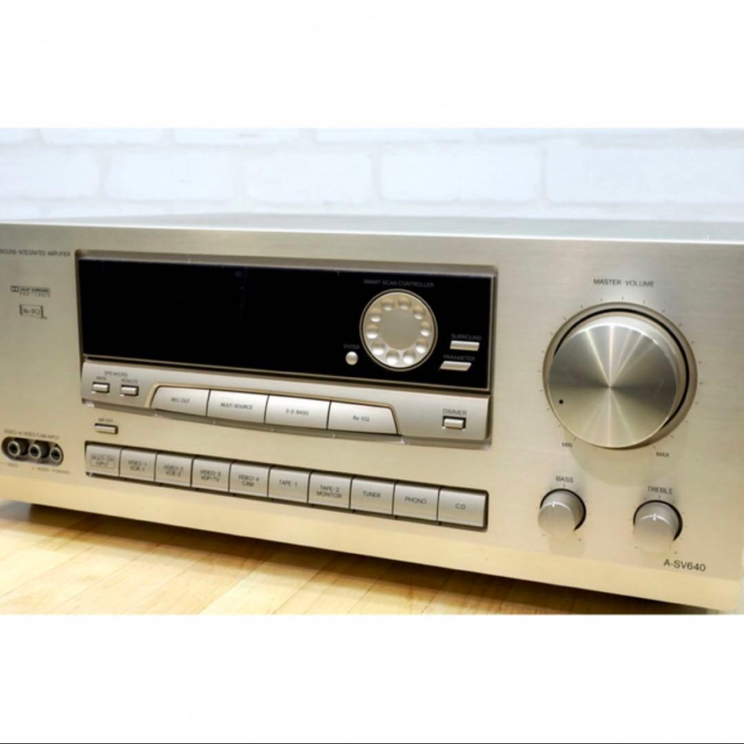 ◆ONKYO オンキョー A-SV640 AVアンプ 単体コンポ 音楽②