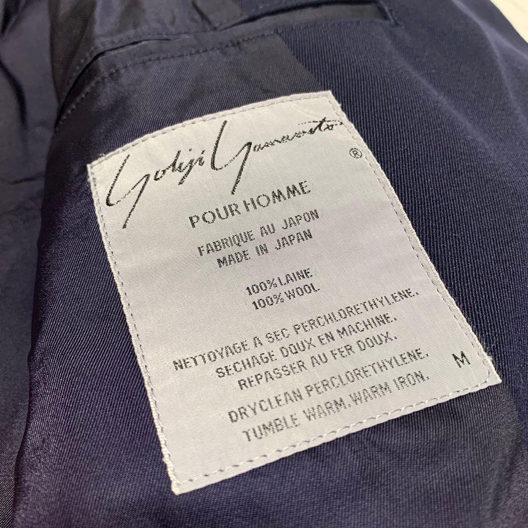 yohji yamamoto ヨウジヤマモト テーラードジャケット ネイビー