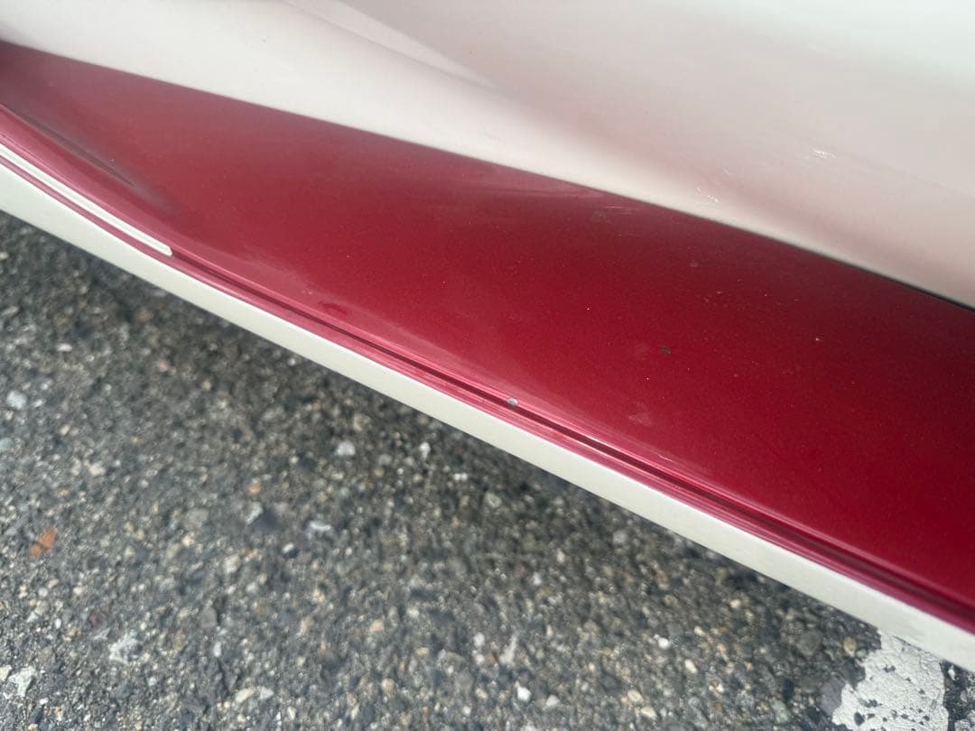 NisフェアレディZ サイドスカート サイドスポイラー　ROWENホワイト