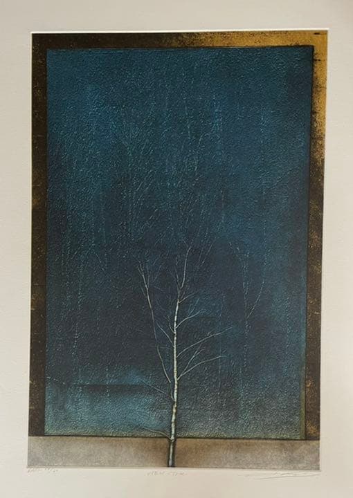 銅版画 : VIEW - Tree 馬場章