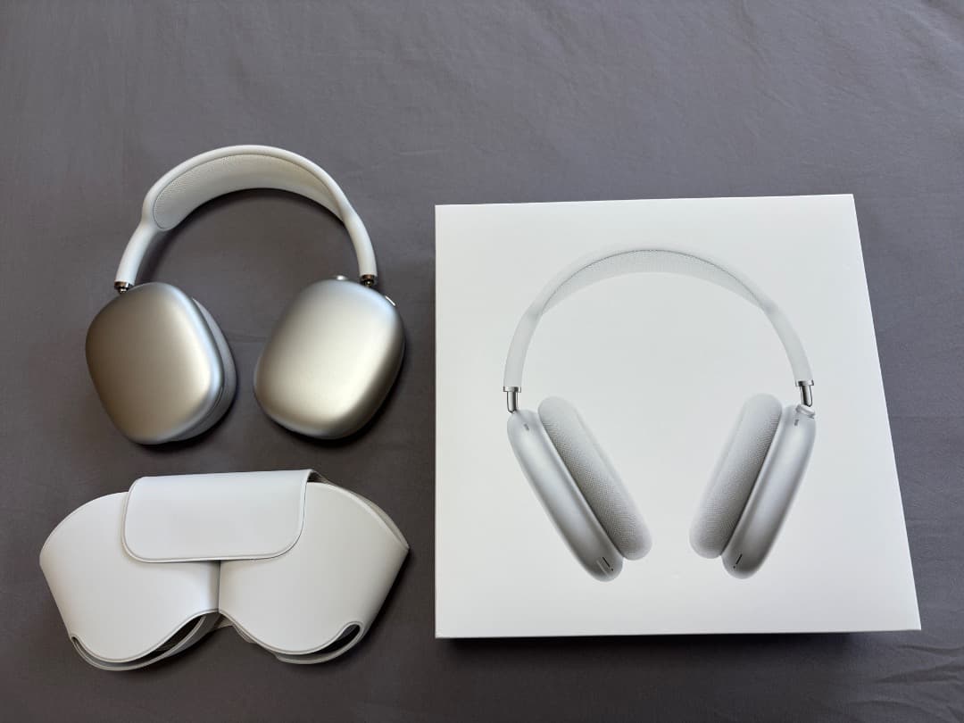 AirPods Max MGYJ3J/A (シルバー)/apple 美品