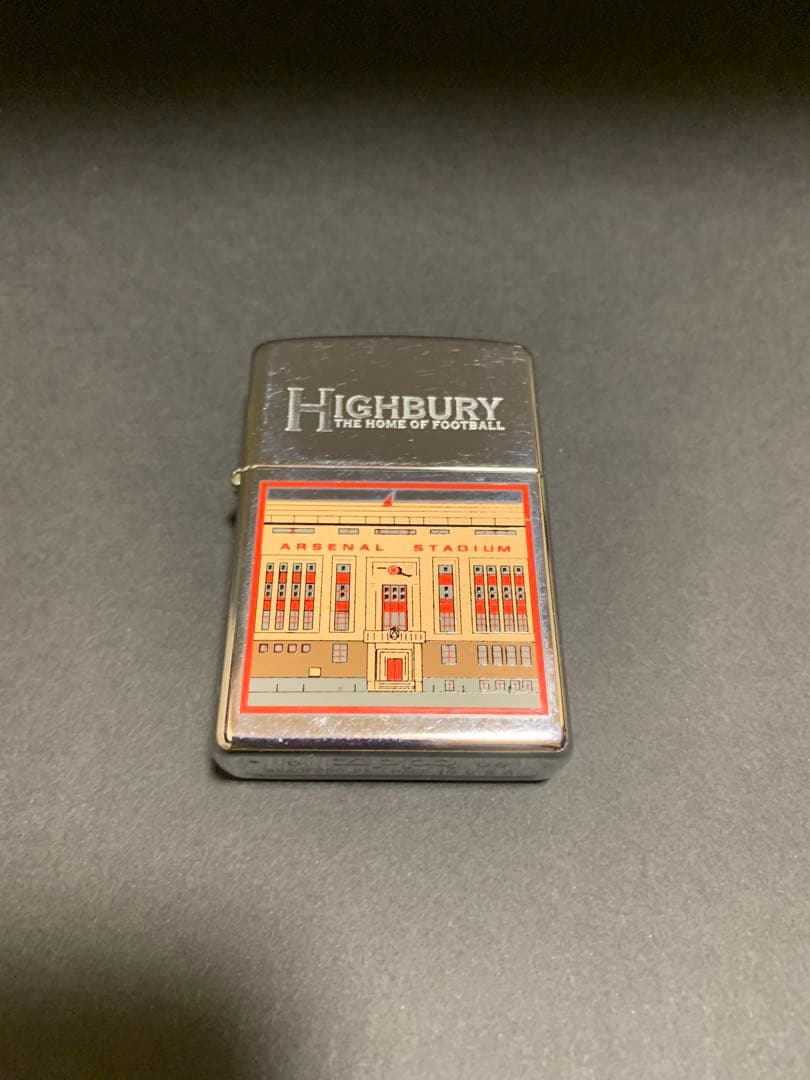 アーセナル　ハイバリー　zippo ライター
