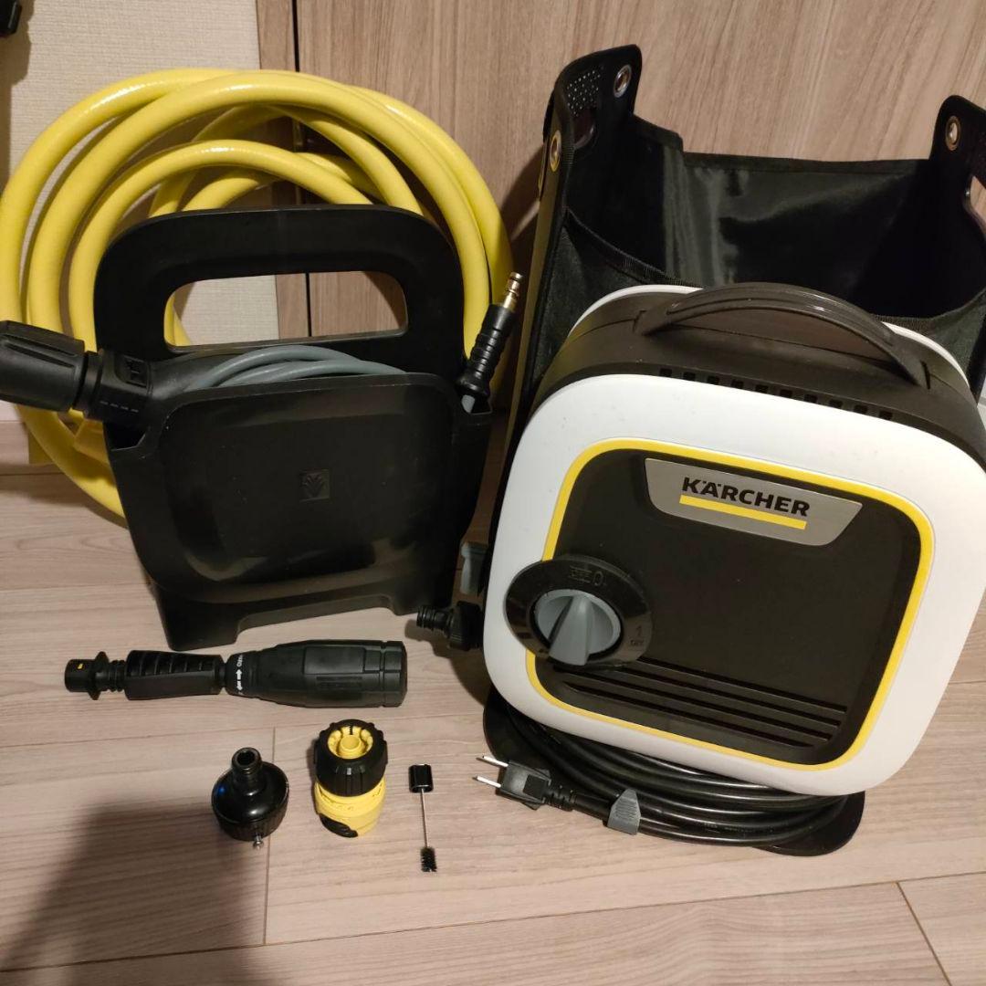 ケルヒャー　K MINI PLUS 高圧洗浄機　3m専用ホース付き