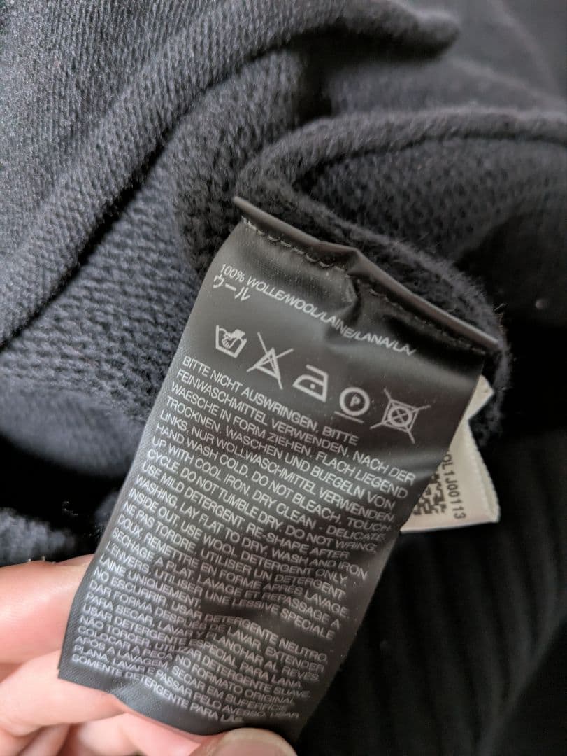 Y-3 2006AW？ ドライバーズニット ウール