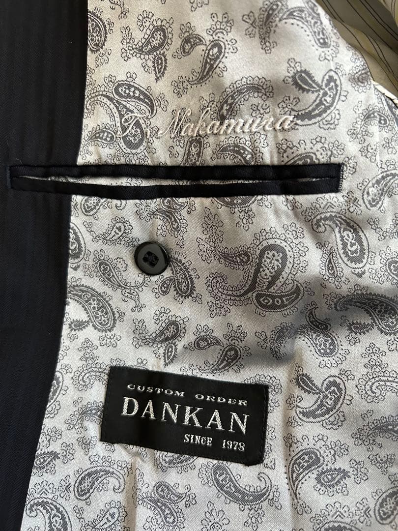 DANKAN ペイズリー柄 ビジネススーツ