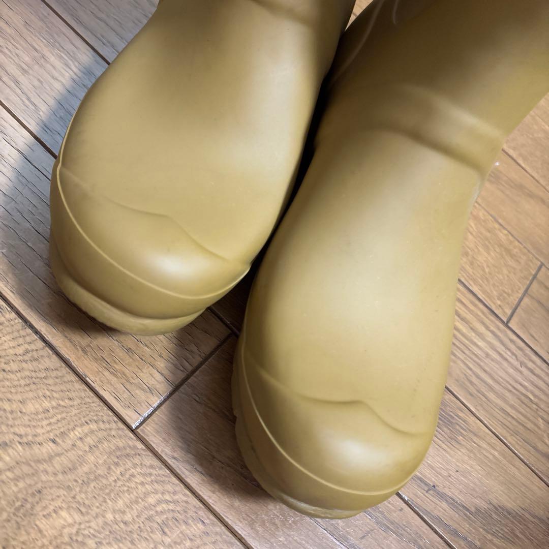 HUNTER 防水 ベージュ 長靴