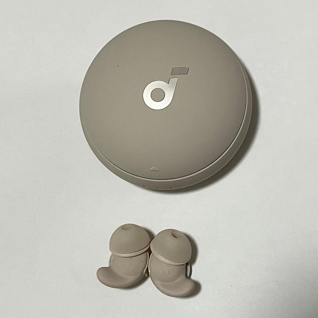 極美品 Anker Soundcore Sleep A20 ベージュ イヤホン