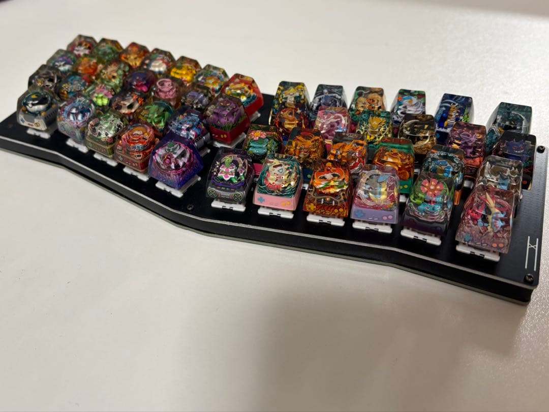 S-Craft Studio製ポケモン Artisanキーキャップ自作キーボード