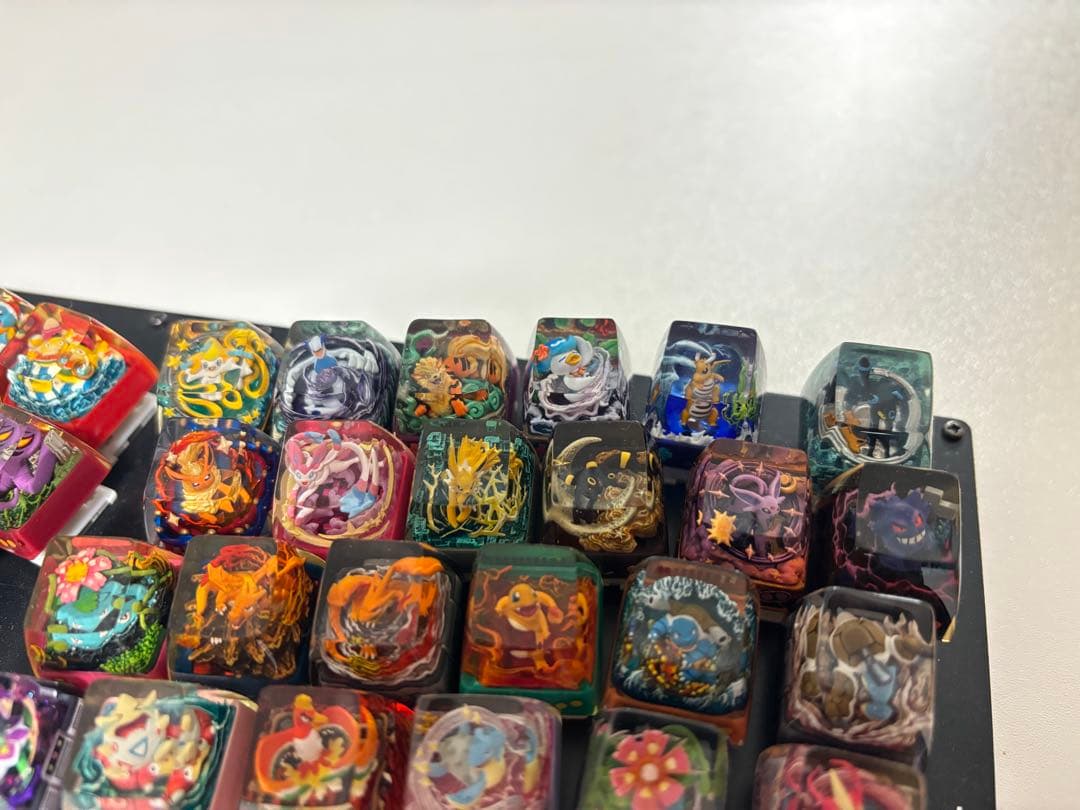 S-Craft Studio製ポケモン Artisanキーキャップ自作キーボード