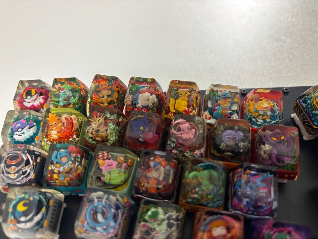 S-Craft Studio製ポケモン Artisanキーキャップ自作キーボード