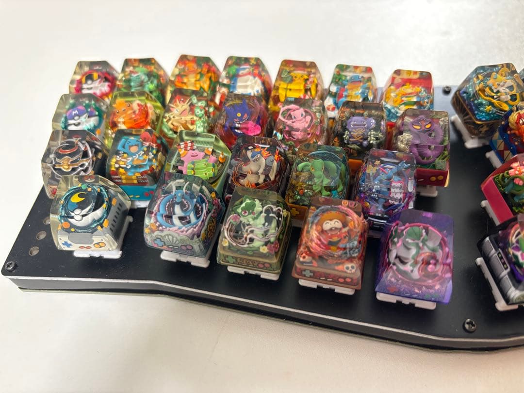 S-Craft Studio製ポケモン Artisanキーキャップ自作キーボード