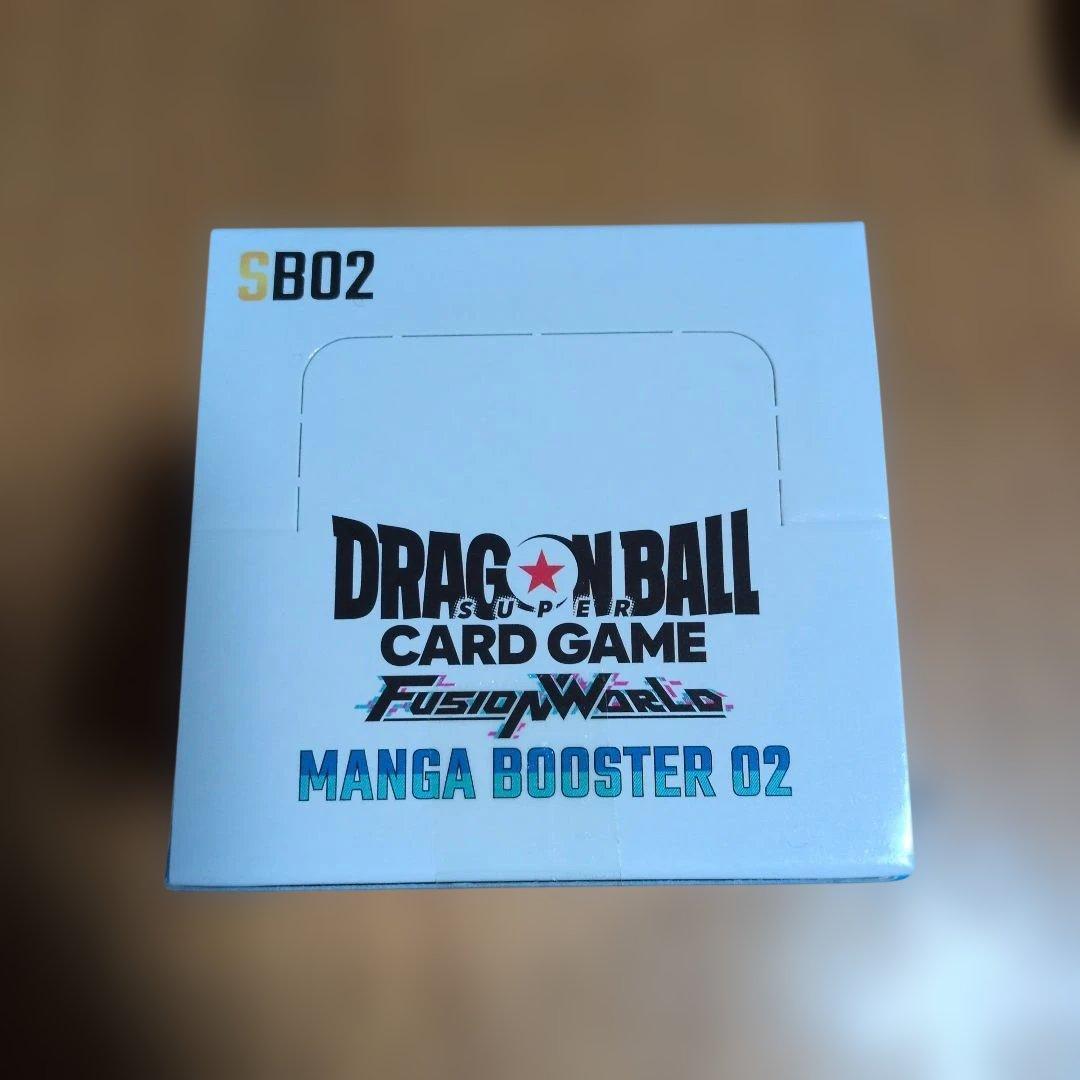 ドラゴンボールカード マンガブースター02　箱のまま発送　新品未開封 1box
