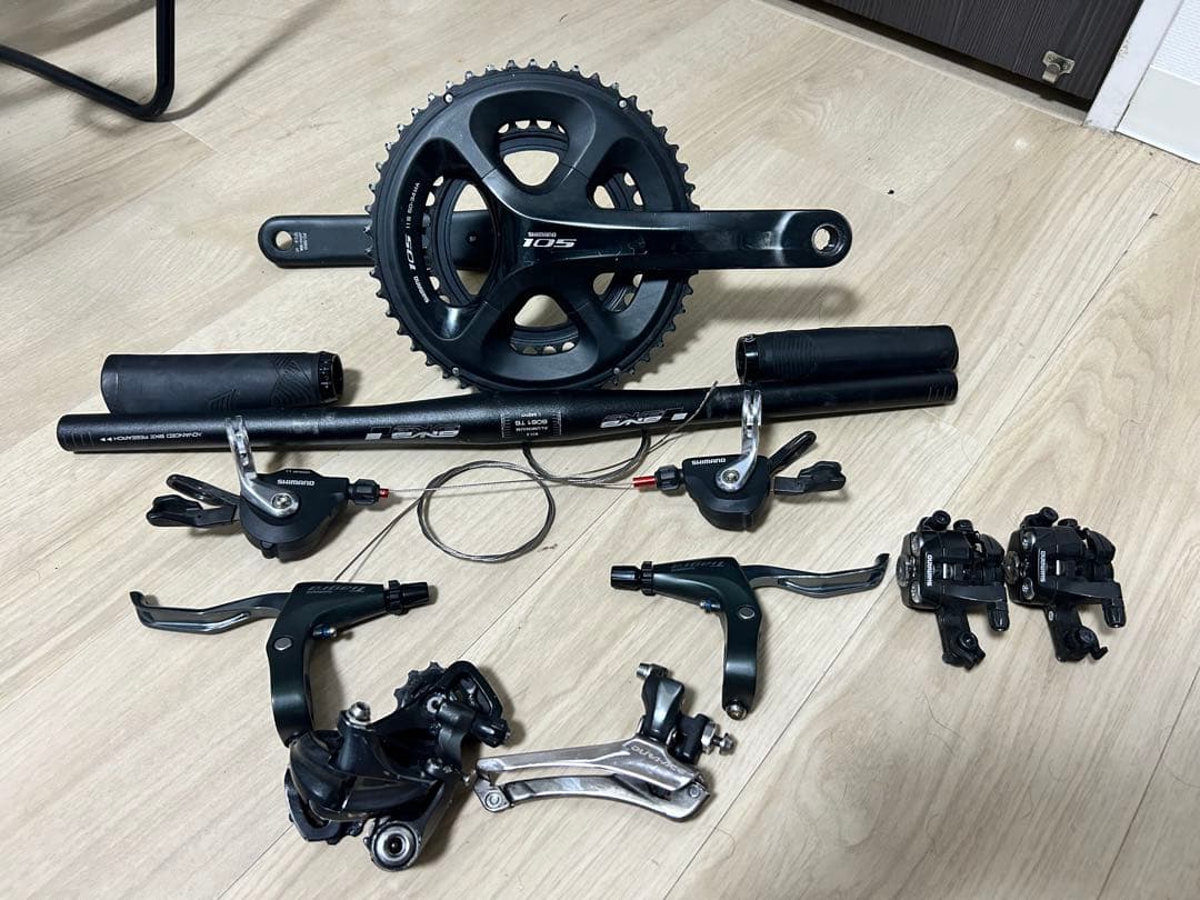 Shimano 11sフラットバーロードコンポ