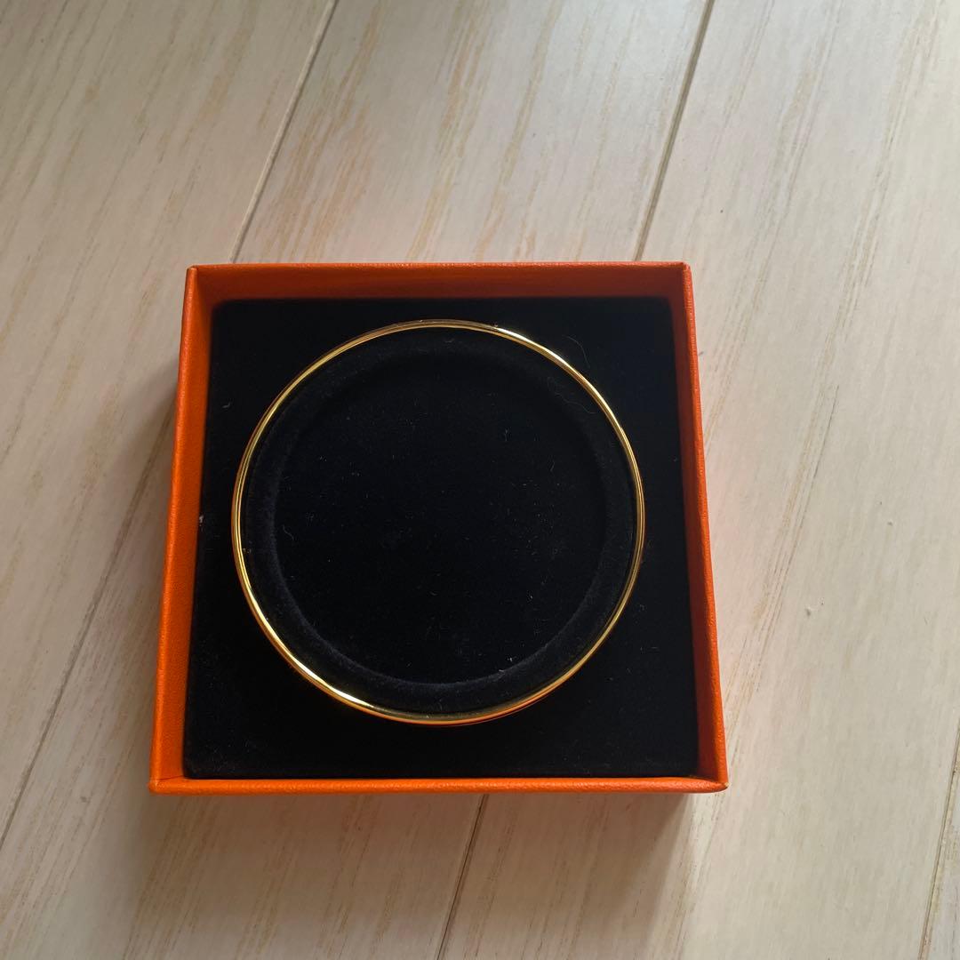 HERMES ゴールドバングル