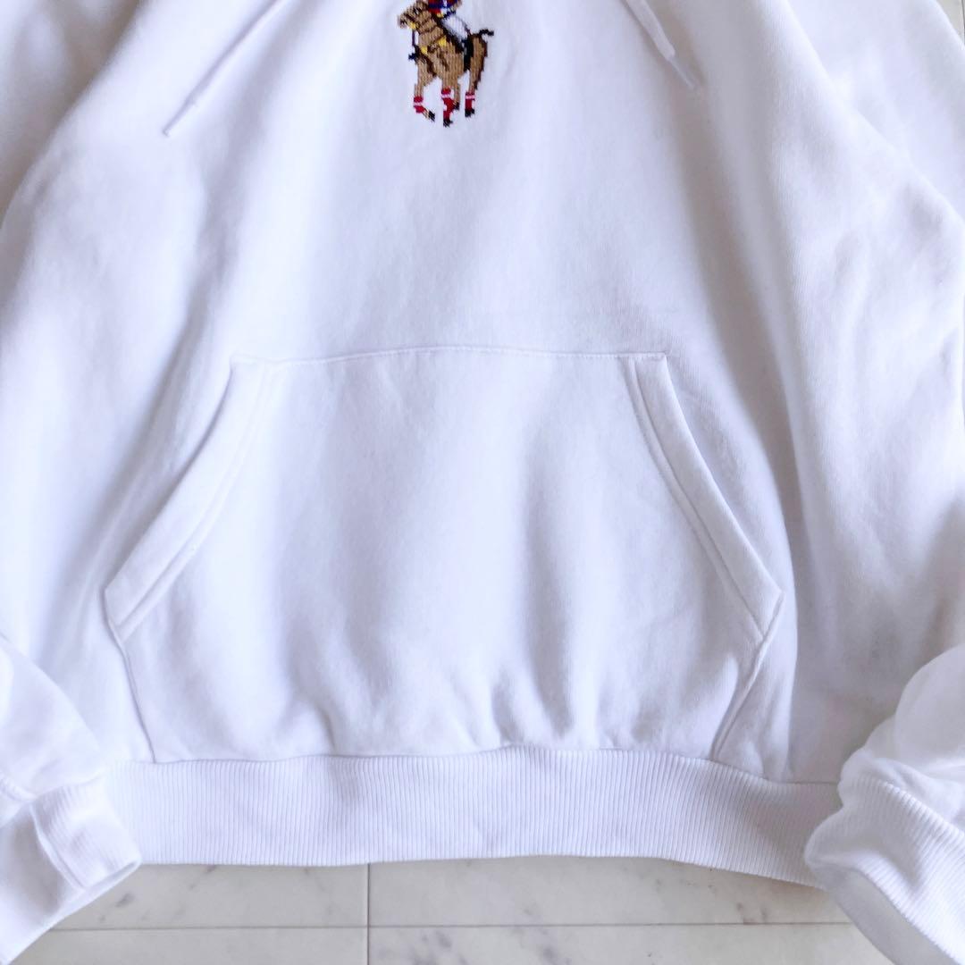ポロラルフローレン ポロベア プルオーバーパーカー Lサイズ 現行タグ QR