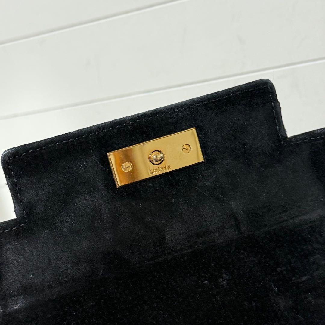 ⭐️極美品⭐️　ロウナーロンドン　ハンドバッグ　フォーマルバッグ　ゴールド金具