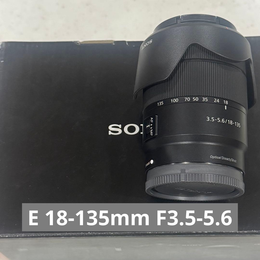 レンズ(ズーム) E 18-135mm F3.5-5.6 OSS SEL18135 SONY