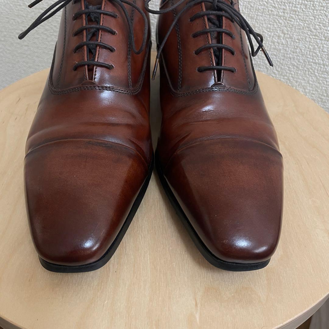 【極美品】REGAL 10LR ブラウン 茶 24.5cm リーガルストレート