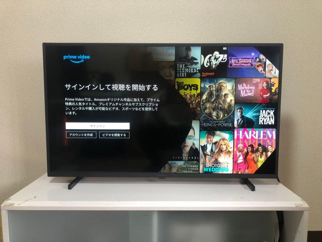 2022年製 40インチ パナソニック 4K液晶テレビ TH-40JX750