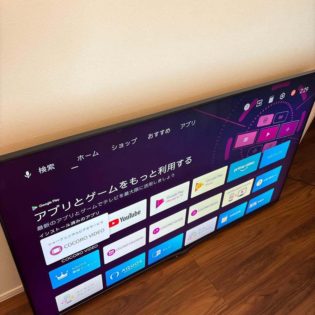 60型4K液晶テレビSHARP AQUOS YouTube対応4T-C60BN1