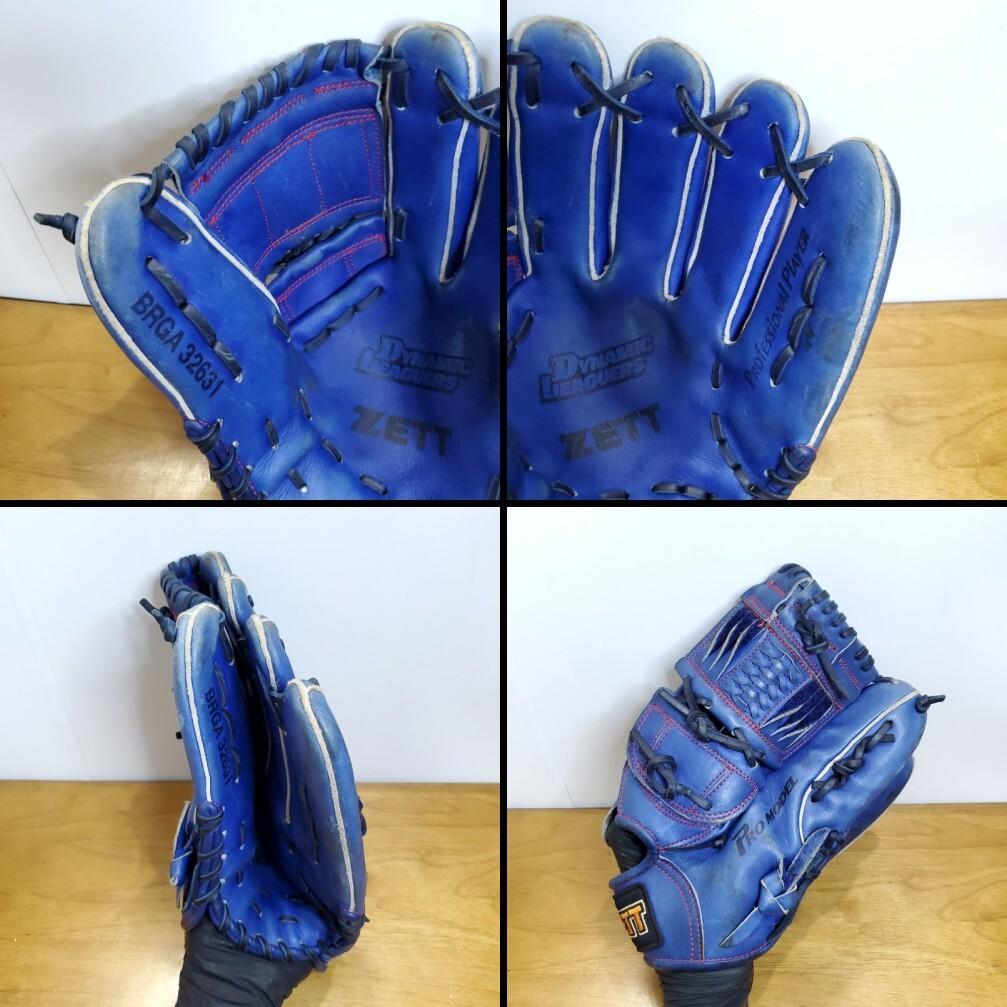 ZETT ゼット 岩隈久志モデル 日本製 旧ラベル 激レア 投手用 軟式グローブ