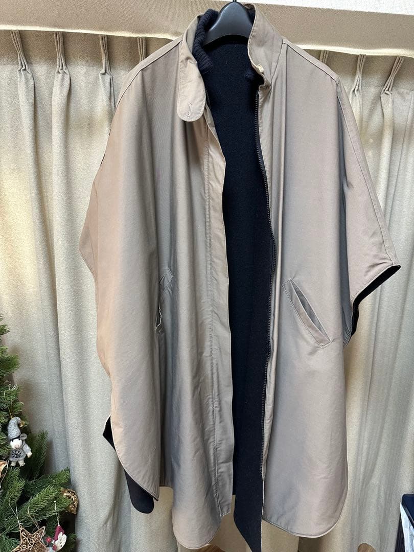 ヴィンテージ　ウールリッチ　リバーシブル ポンチョ