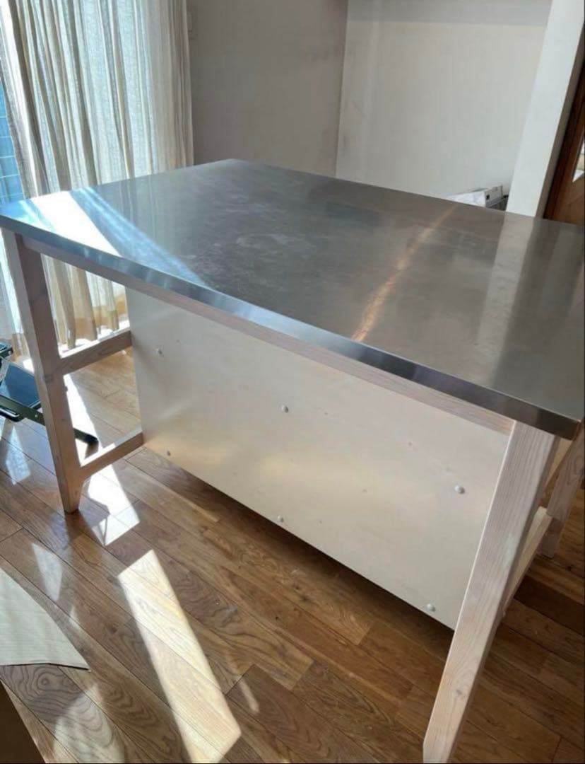 n@mi/ワークテーブル ニトリ 作業台 シナモ NITORI カウンター