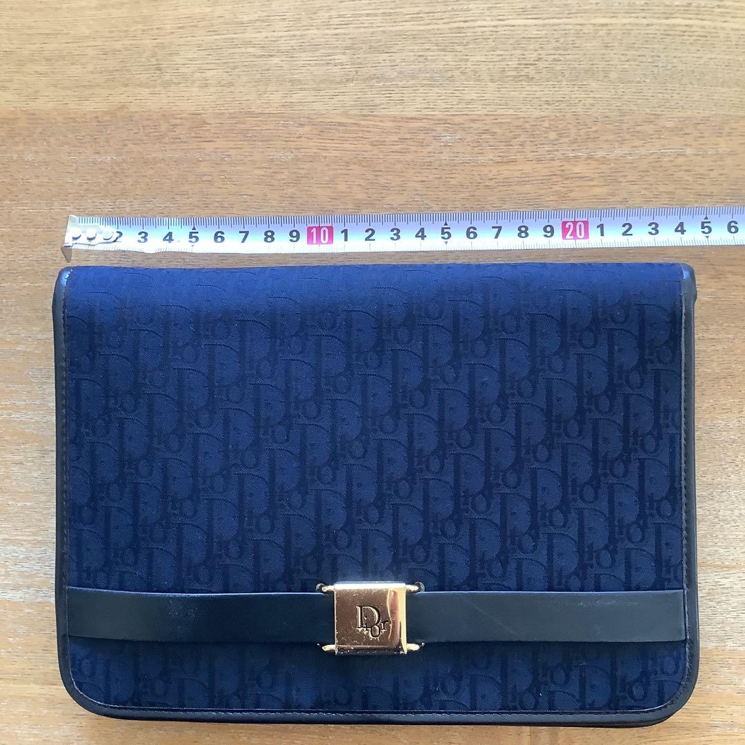 Dior ネイビー クラッチバッグ