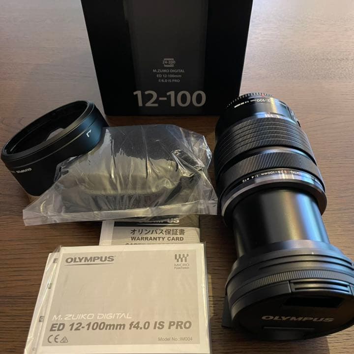 オリンパス M.ZUIKO ED 12-100mm f4.0 IS PRO保証付