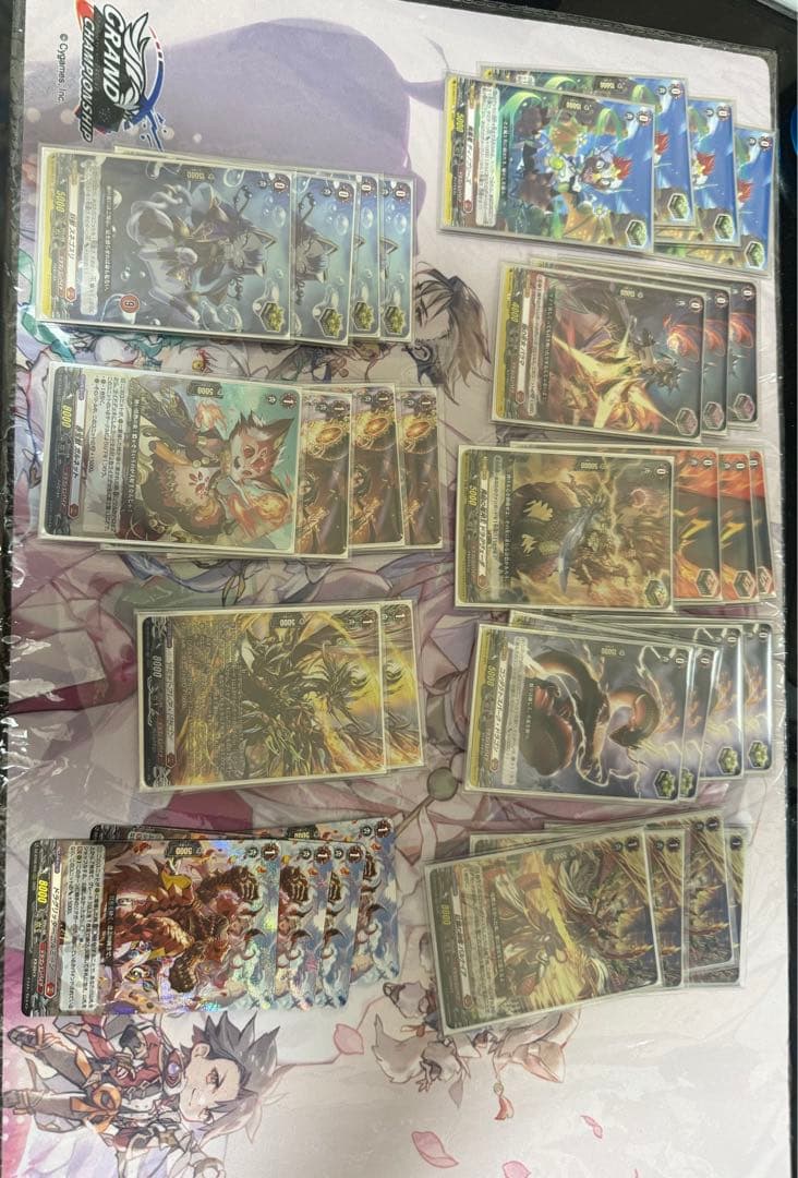 ヴァンガード ヴァージルア　アルフナイツ　デッキ　パーツ