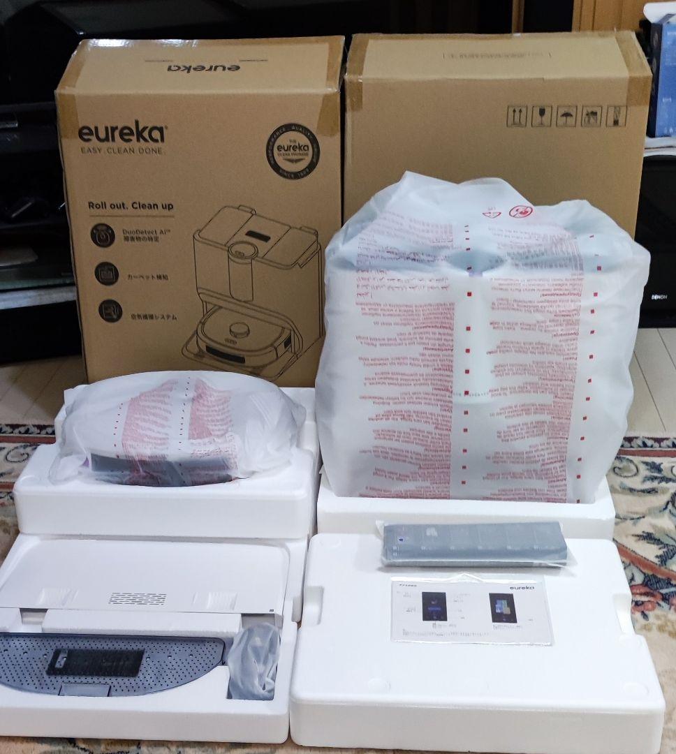 【新品】最新ローラーモップ式　ロボット掃除機　EUREKAJ20　フラッグシップ