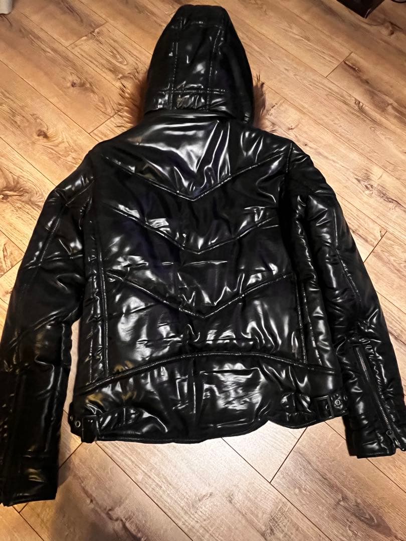 Beno ダウン　平成　Y2K v系　ダブルジップ　ファー　お兄系　ギャル