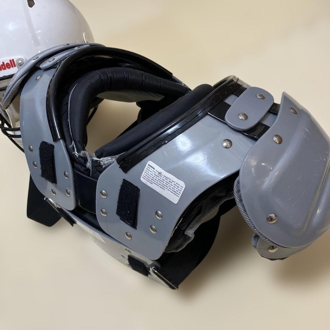 Riddell Titan ショルダーパッド グレーXS ヘルメットL