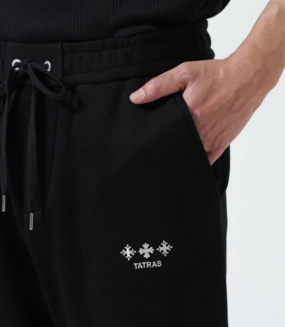【タグ付き新品未使用】TATRAS スウェットパンツ　ブラック02（Mサイズ）