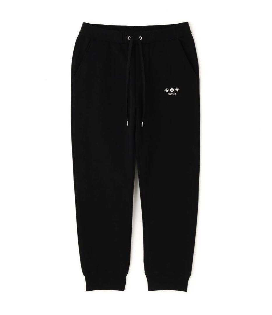 【タグ付き新品未使用】TATRAS スウェットパンツ　ブラック02（Mサイズ）