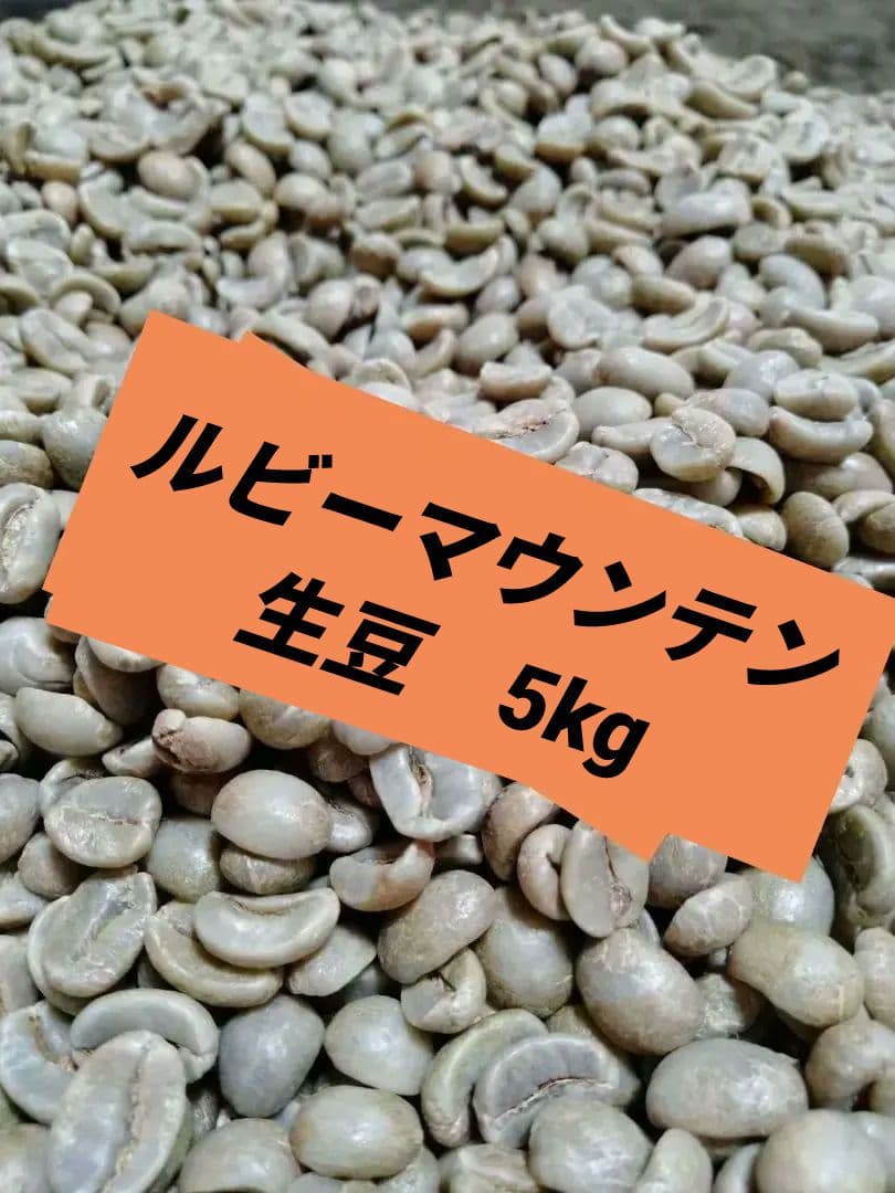 かめさん　生豆 ルビーマウンテン　5kg