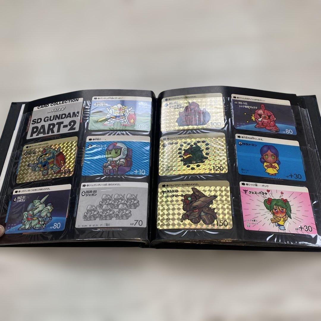 SD ガンダムFILE BOOK vol.1 カードダス20　セミコンプセット