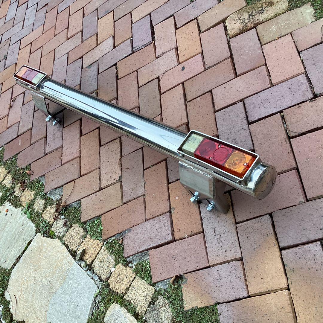 ジムニー　JA11用　ステンレス社外リアバンパー　❗️美品❗️おんがめです‼️