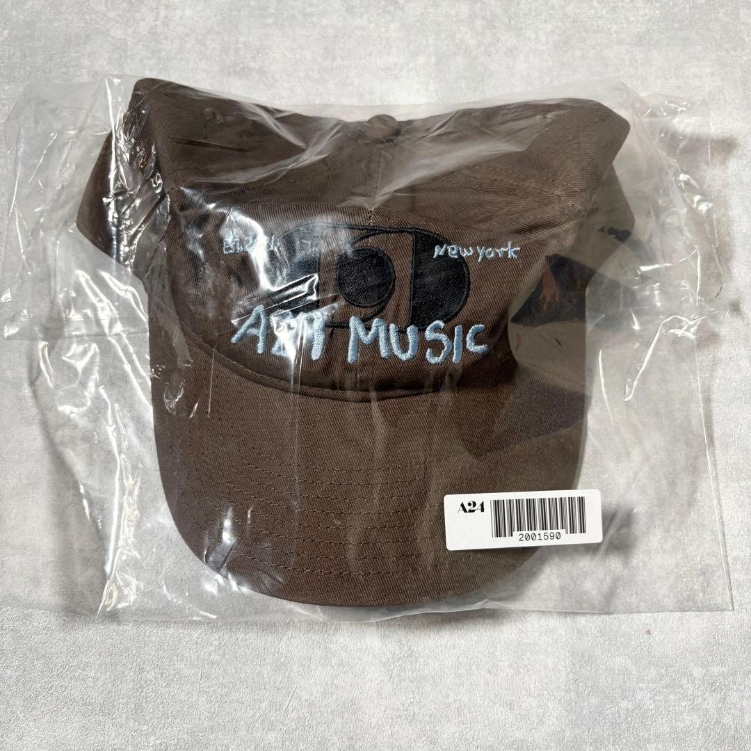⭐︎新品・未使用　Brown A24 Music Hat ブラウン キャップ