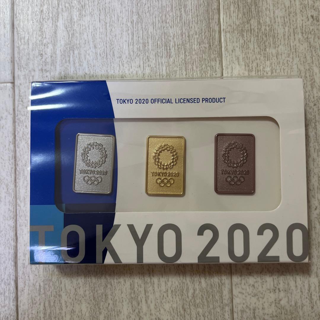 東京2020オリンピック オフィシャルライセンス ピンバッジ3個セット ゴール…