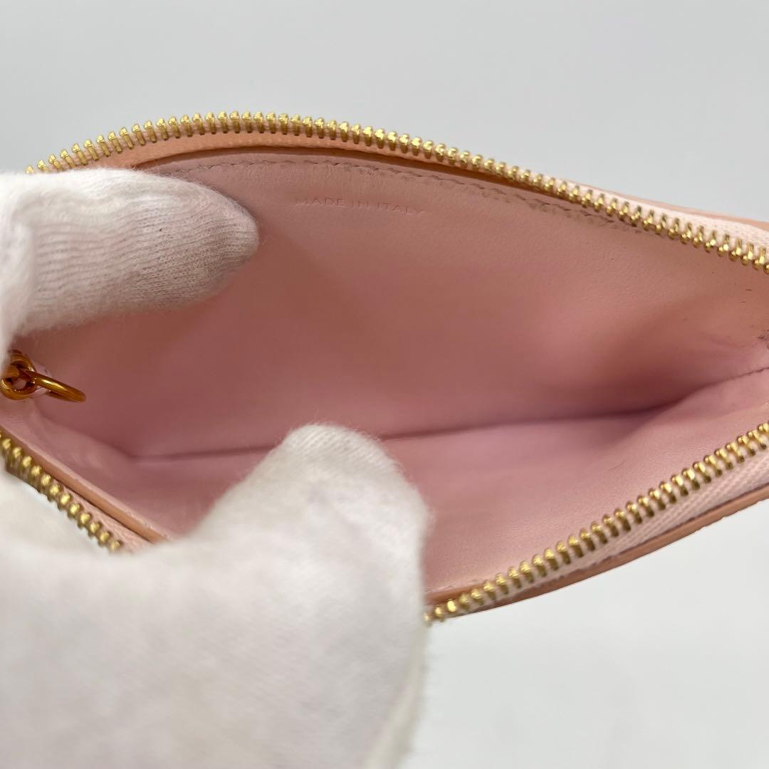 CELINE ケース キーリング トリオンフ ロゴ入り レザー 付属品付き