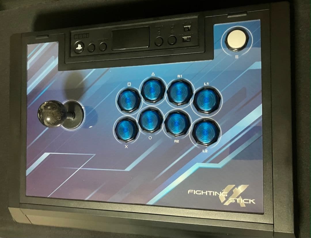 ファイティングスティックα　ボタンレバーカスタム済