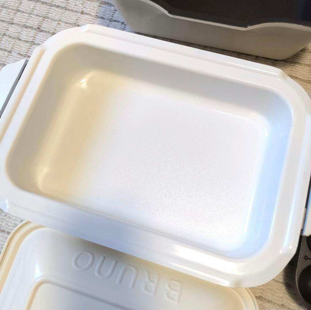 BRUNO ホットプレート たこ焼きプレート　深鍋　浅鍋　フルセット