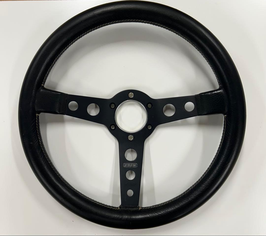 美品MOMO Prototipo ステアリング 35パイ　希少　90年代