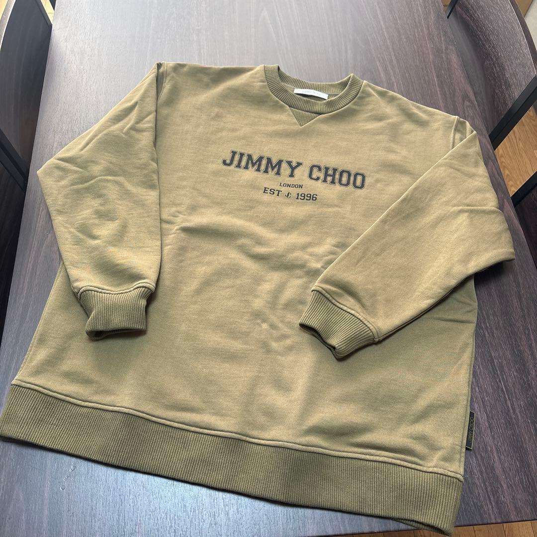 ふぅJIMMY CHOO オリーブ スウェット カーキ