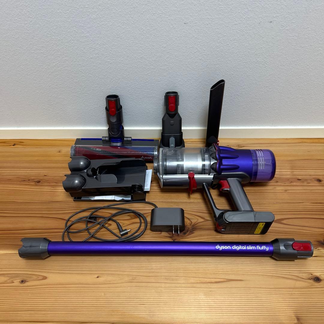 dyson digital slim fluffy 掃除機　sv18