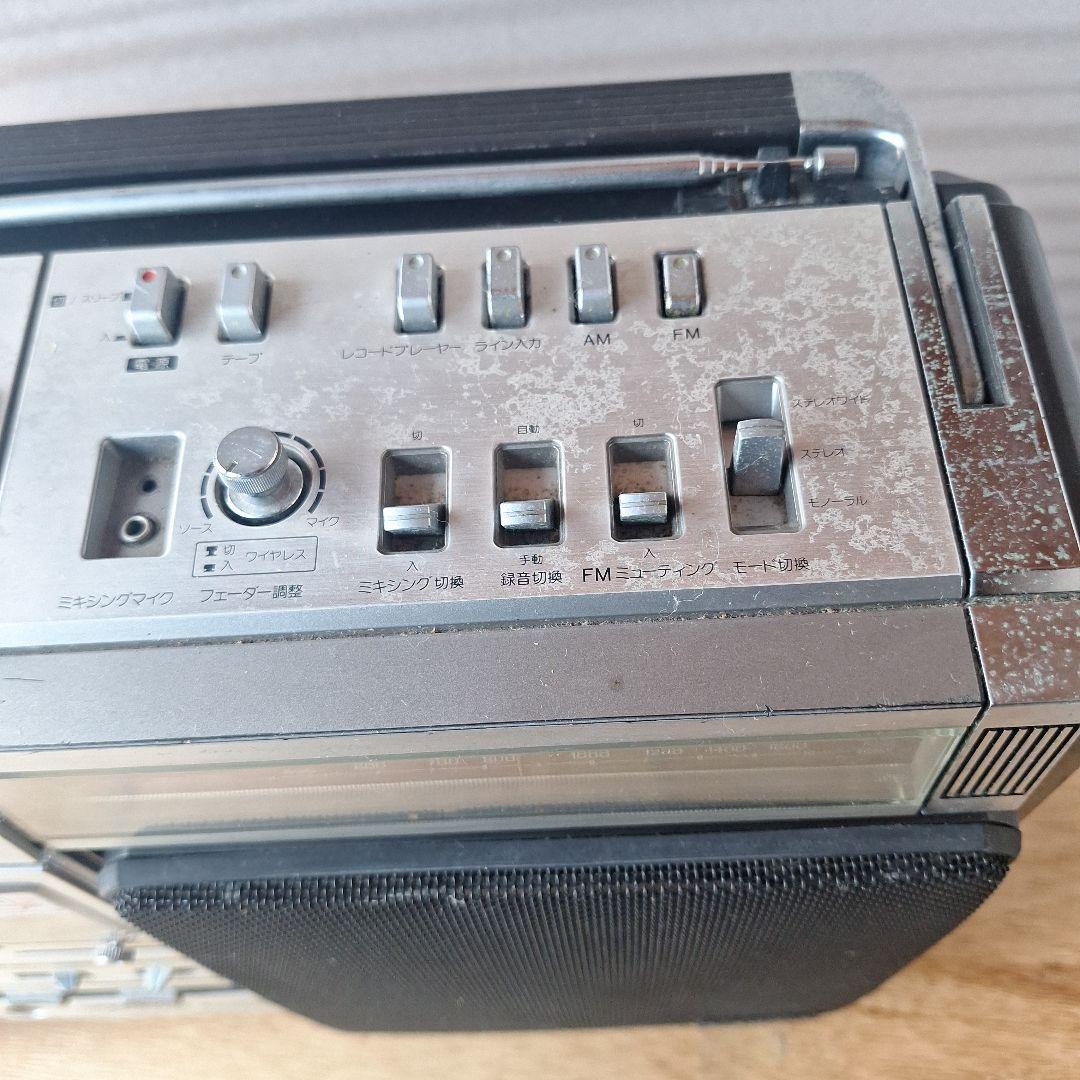 SHARP GF-508SB FM/AM ラジカセ （昭和レトロオーディオ）
