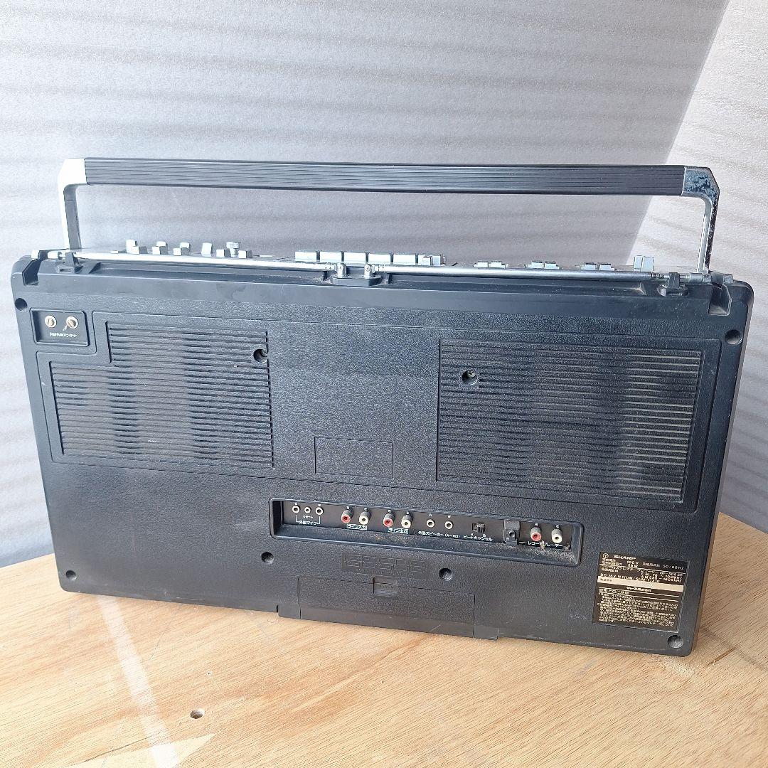 SHARP GF-508SB FM/AM ラジカセ （昭和レトロオーディオ）