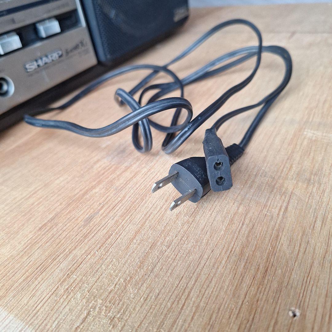 SHARP GF-508SB FM/AM ラジカセ （昭和レトロオーディオ）