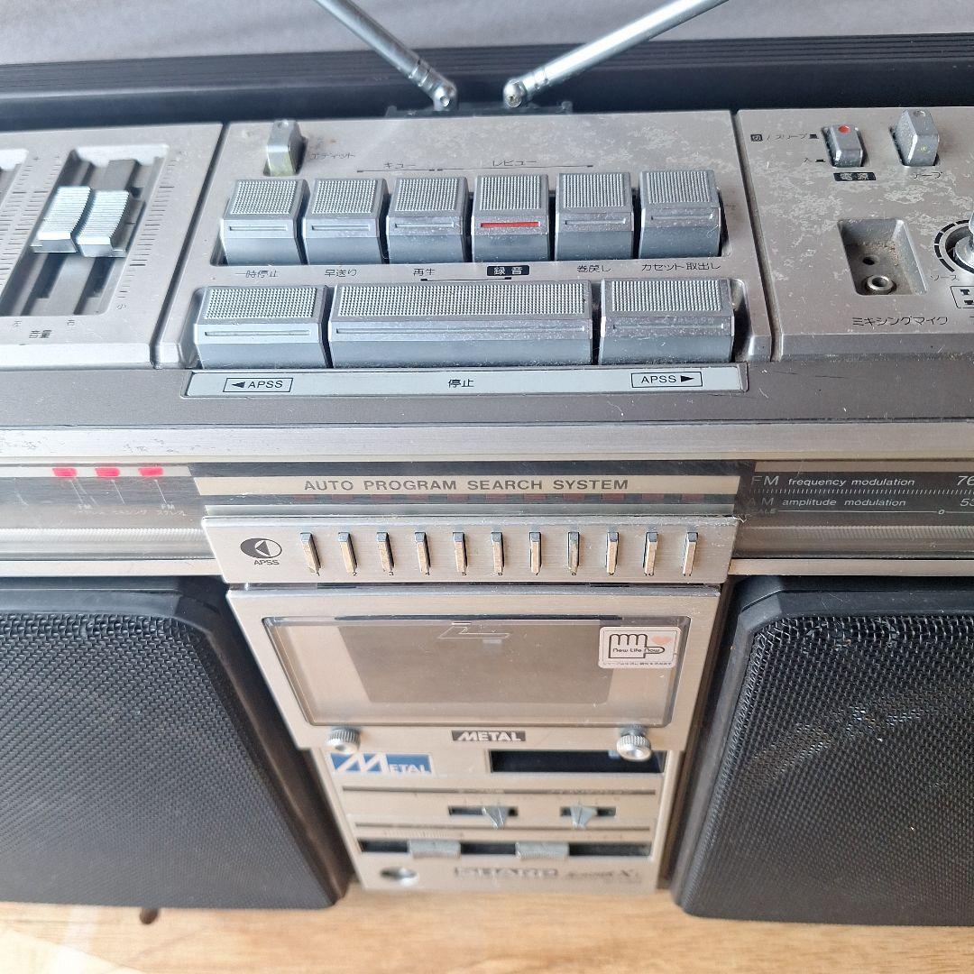 SHARP GF-508SB FM/AM ラジカセ （昭和レトロオーディオ）